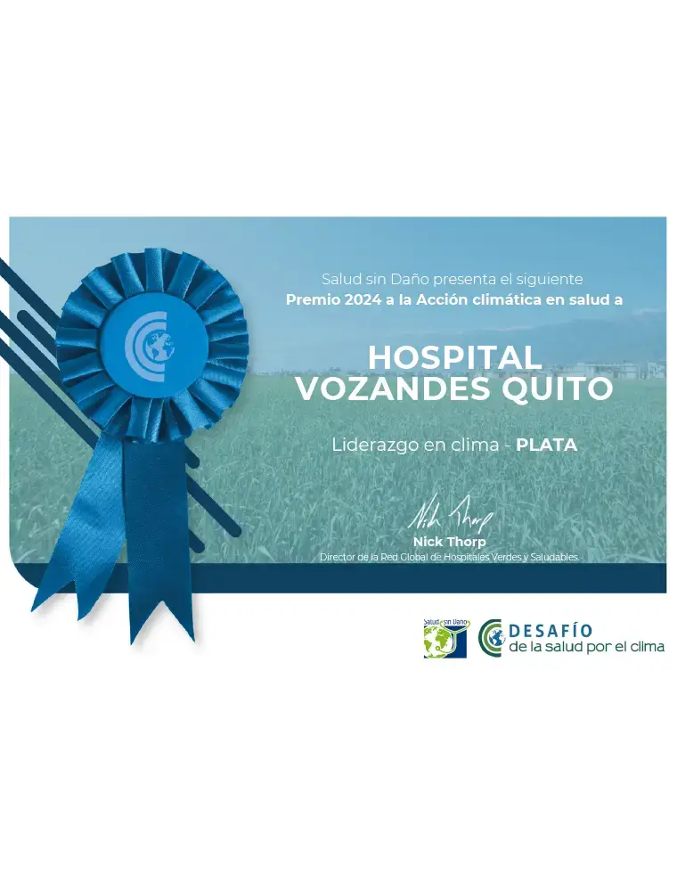 Premio Liderazgo en Clima – Plata