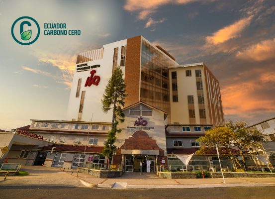El Hospital Vozandes Quito ha sido certificado en el nivel 2 de “Reducción de Huella de Carbono” por el Ministerio del Ambiente, a través del Programa Ecuador Carbono Cero (PECC)
