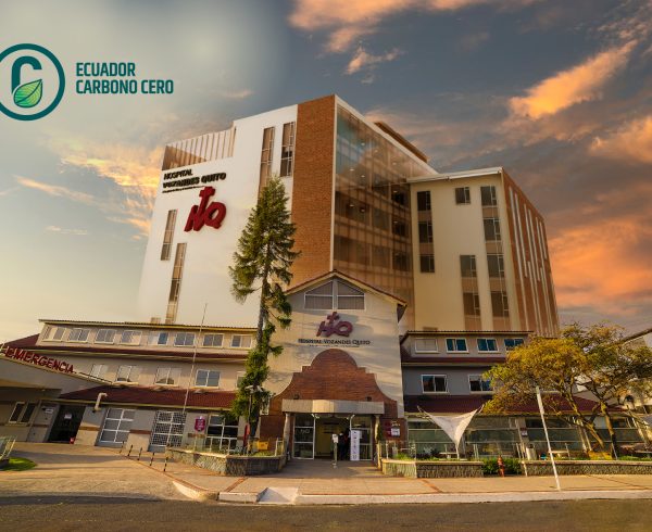 El Hospital Vozandes Quito ha sido certificado en el nivel 2 de “Reducción de Huella de Carbono” por el Ministerio del Ambiente, a través del Programa Ecuador Carbono Cero (PECC)