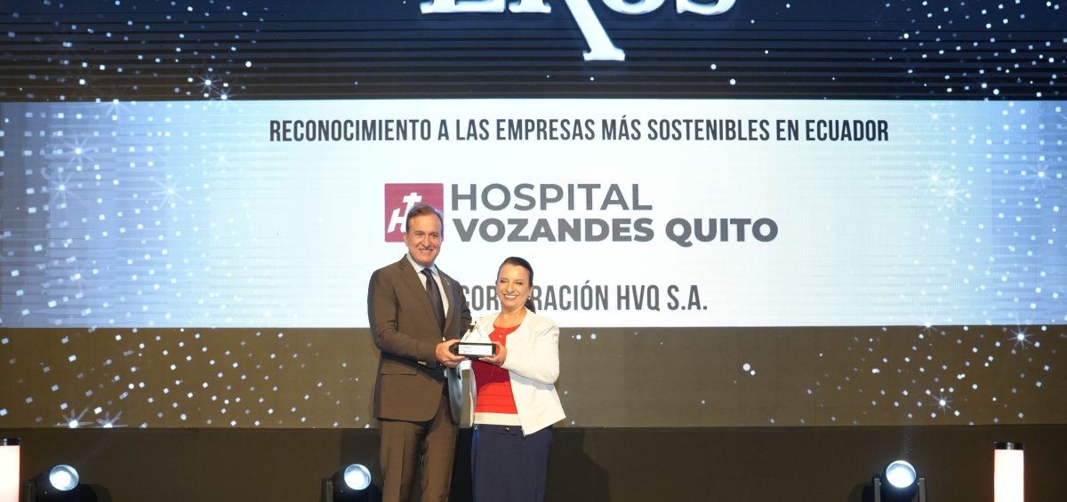 Hospital Vozandes Quito reconocido como una de “Las Empresas Más Sostenibles del Ecuador”, en la Kumbre 2026