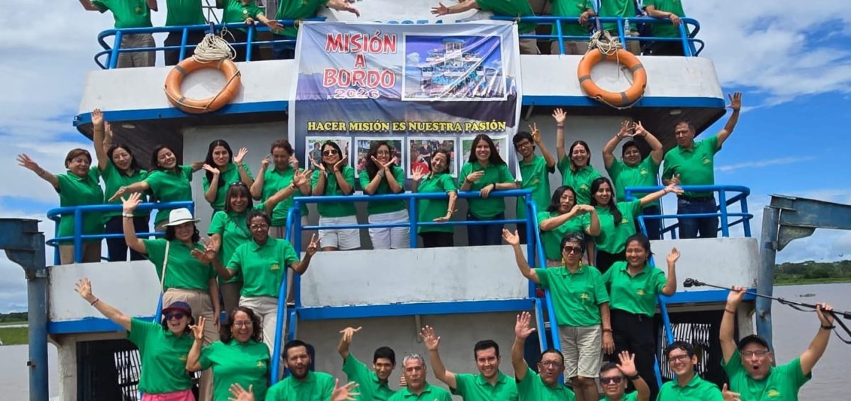 Hospital Vozandes Quito participó en la brigada médica internacional “Misión a Bordo 2026”, desarrollada del 26 de marzo al 4 de abril en comunidades de la región amazónica del Perú, a lo largo de la cuenca del río Ucayali.